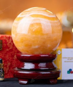 Quả Cầu Ngọc Hoàng Long (Onyx) Vàng - 7,57kg - M1836757