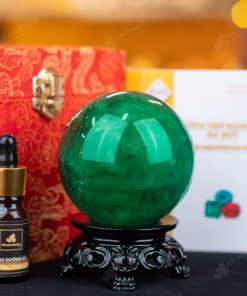 Quả Cầu Thạch Anh Xanh - Fluorite Xanh - 0,71Kg - M2650071