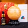 Quả Cầu Ngọc Hoàng Long (Onyx) Vàng - 0,69kg - M1836069