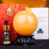 Quả Cầu Ngọc Hoàng Long (Onyx) Vàng - 0,7kg - M183607