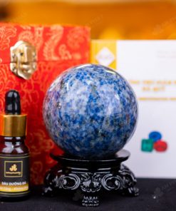 Quả Cầu Sodalite Xanh Nước Biển - 0,47kg - M0555047