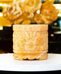 Bát Hương Chạm Rồng Nổi Ngọc Hoàng Long