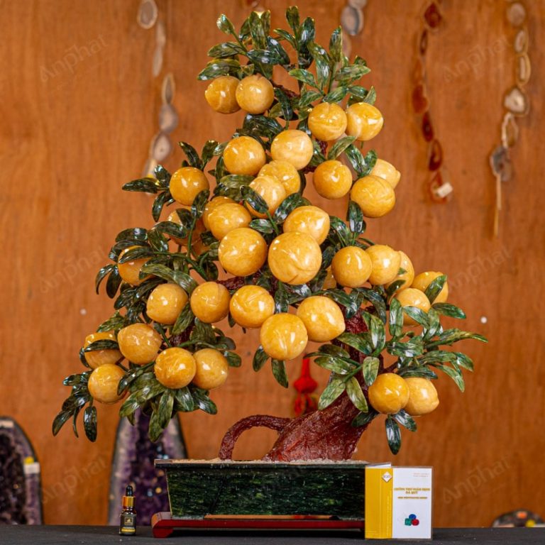 Cây Đào Bằng Đá Hòa Quyện Vẻ Đẹp Tự Nhiên Trong Tác Phẩm Nghệ Thuật