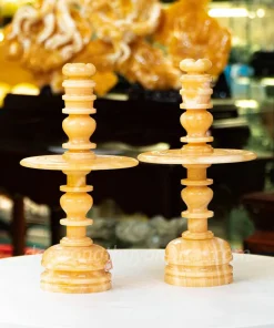 Cặp Chân Nến Ngọc Hoàng Long tại Anphatgems.vn