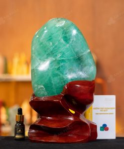 Đá Cảnh Thạch Anh Xanh - Fluorite Xanh - 4,8kg - M284848