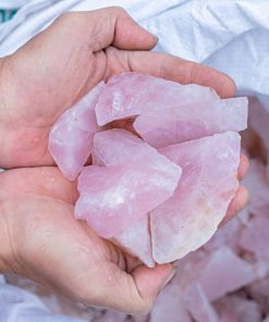 Đá Thạch Anh Hồng Vụn Thô 1A 003-0761A-25