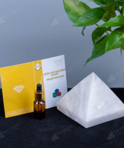 Kim Tự Tháp Đá Thạch Anh Trắng - 1,48kg - M2630148