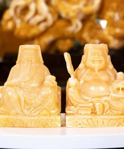 Cặp Tượng Thần Tài – Thổ Địa Ngọc Hoàng Long - 10kg – M2237