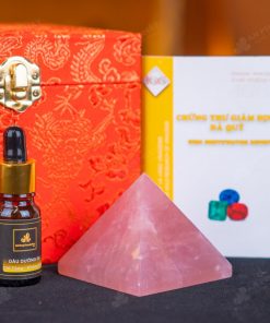 Kim Tự Tháp Đá Thạch Anh Hồng - 0,25kg - M2918025