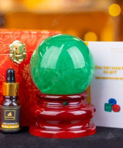 Quả Cầu Thạch Anh Xanh - Fluorite Xanh - 0,87kg - M1879087