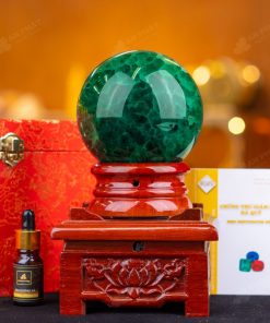 Quả Cầu Thạch Anh Xanh - Fluorite Xanh - 1,92kg - M1879192