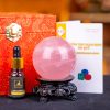 Quả Cầu Thạch Anh Hồng - 0,4kg - M147904