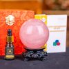 Quả Cầu Thạch Anh Hồng - 0,67kg - M1479067