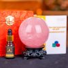 Quả Cầu Thạch Anh Hồng - 0,79kg - M1479079