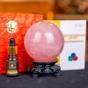 Quả Cầu Thạch Anh Hồng - 0,821kg - M14790821