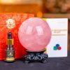 Quả Cầu Thạch Anh Hồng - 0,98kg - M1479098