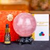 Quả Cầu Thạch Anh Hồng - 1,1kg - M147911