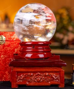 Quả Cầu Đá Núi Lửa Trắng - 2,36kg - M2035236