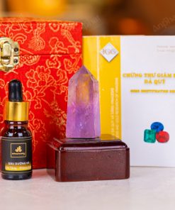 Trụ Thạch Anh Tím - 0,062kg - M27220062