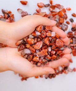 Đá Mã Não Đỏ Vụn Mài Bóng 1A 001-0301A-1020