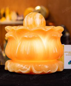 Phong Thủy Luân Đài Sen Ngọc Hoàng Long 25cm 033-049ĐS-25