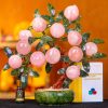 Cây Đào Đá Thạch Anh Hồng 12 Quả 016-076DN-12