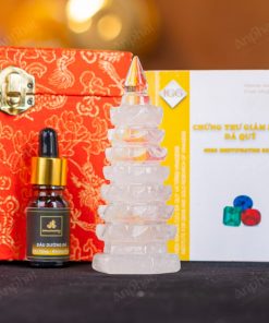 Tháp Văn Xương Thạch Anh Trắng - 0,226kg - M24460226