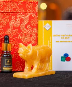 Tượng Lợn Đá Ngọc Hoàng Long 10cm 059-049DN-10