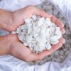 Đá Thạch Anh Trắng Dừa Vụn Thô 1A 003-0881A-12
