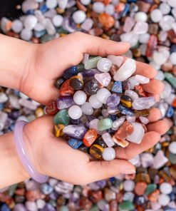 Đá Thạch Anh Vụn Ngũ Sắc Bóng 4A 001-0784A-1020