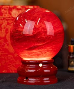 Quả Cầu Đá Núi Lửa Đỏ - 1,5kg - M215715