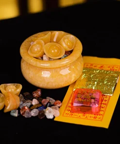 Bát Tụ Bảo Ngọc Hoàng Long - 12cm - 028-0491A-12A