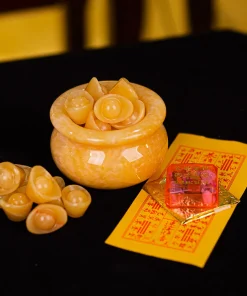 Bát Tụ Bảo Ngọc Hoàng Long - 12cm - 028-0491A-12B