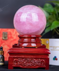 Quả Cầu Thạch Anh Hồng - 3,24Kg - M0944324