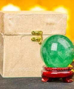 Quả Cầu Thạch Anh Xanh - Fluorite Xanh - 0,9kg - M227212