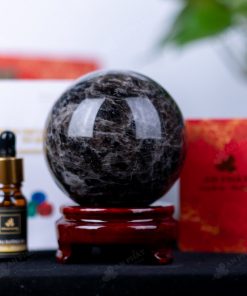 Quả Cầu Thạch Anh Đen - 0,96kg - M2602096