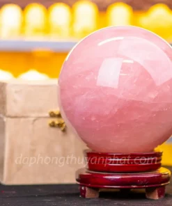 Quả Cầu Thạch Anh Hồng Có Sao - 8,75kg - M05731-1