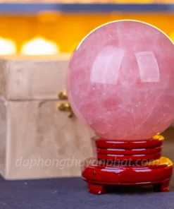 Quả Cầu Thạch Anh Hồng Có Sao - 3,45kg - M057317