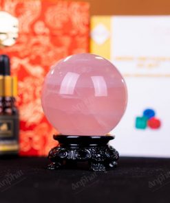Quả Cầu Thạch Anh Hồng - 0,27kg - M1479027