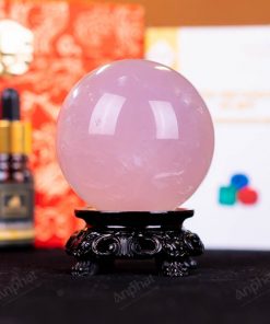Quả Cầu Thạch Anh Hồng - 0,411kg - M14790411