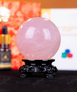 Quả Cầu Thạch Anh Hồng - 0,412kg - M14790412