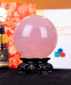 Quả Cầu Thạch Anh Hồng Có Sao - 0,5kg - M147905