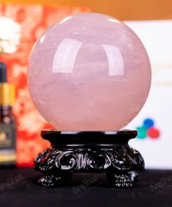 Quả Cầu Thạch Anh Hồng Có Sao - 0,62kg - M1479062