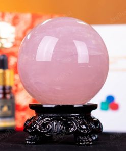 Quả Cầu Thạch Anh Hồng Có Sao - 0,671kg - M14790671