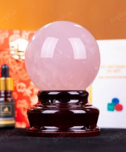 Quả Cầu Thạch Anh Hồng - 0,811kg - M14790811