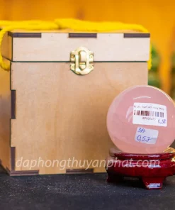 Quả Cầu Thạch Anh Hồng - 0,571kg - M14790571