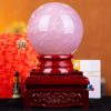 Quả Cầu Thạch Anh Hồng 4A Có Sao 4,24kg 011-0764A-4.24