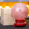 Quả Cầu Thạch Anh Hồng 5A Có Sao 5,12kg 011-0765A-5.12