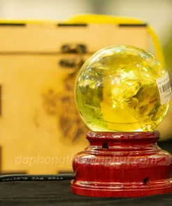 Quả Cầu Thạch Anh Vàng - 0,75kg -  AH009