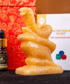 Tượng Rắn Đá Ngọc Hoàng Long - 12cm - M2901052